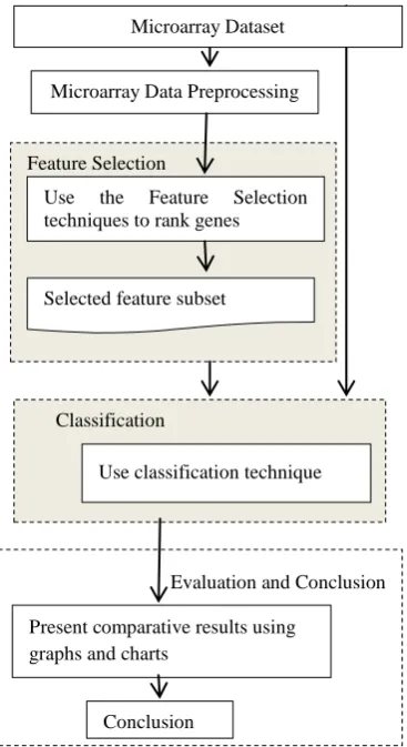 Fig 2: Proposed microarray data analysis system 