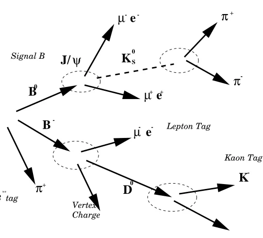 Figure 4: Example of B tagging.