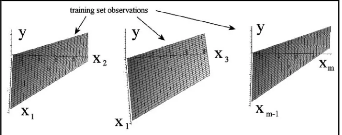 Figure 2:  Computed Quadratic Regression Surfaces                                                 