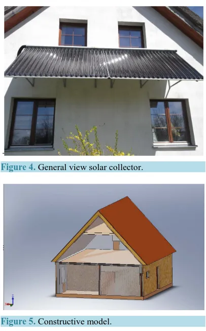 Figure 4. General view solar collector.                   