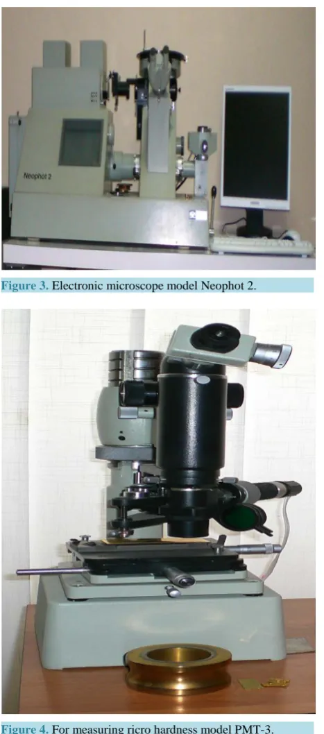 Figure 3. Electronic microscope model Neophot 2.             