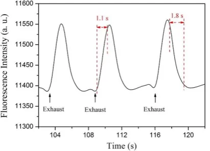 Figure 7. Result of the time response test. 