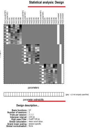 Fig. 5: Design Matrix for Healthy Control
