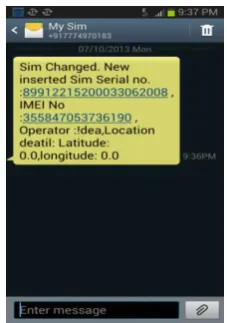 Figure 9 Receiving incoming calls & messages 