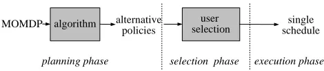 Figure 1: Decision support for MOMDPs