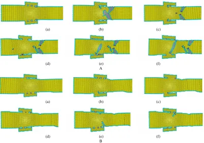 Figure 6. Stress distribution (σzz, σm, σeq in drawing process (v = 50 m/s, the drawing in [100] direction))