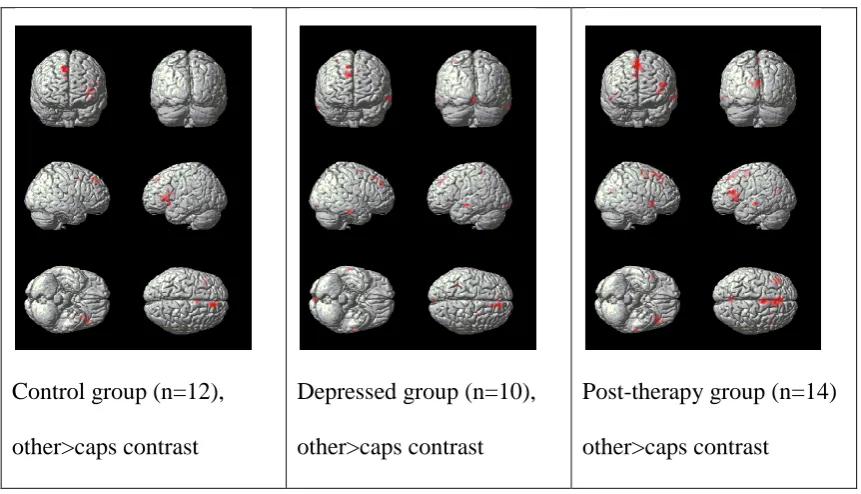 Figure 3.1, Other>caps contrast by group.   