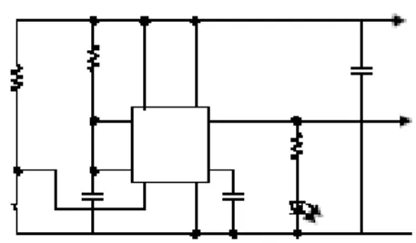 Figure 4 operation time controller of the jammer  The Jammer has the following schematic: 