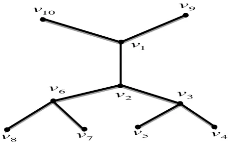 Fig 6: Tree with all internal vertices are support  
