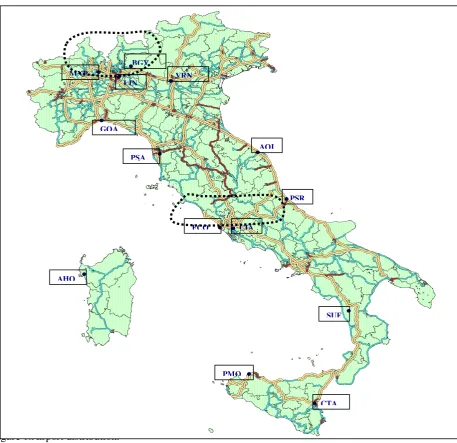 Figure 1.Airport distribution.  