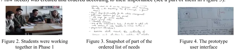 Figure 2. Students were working 