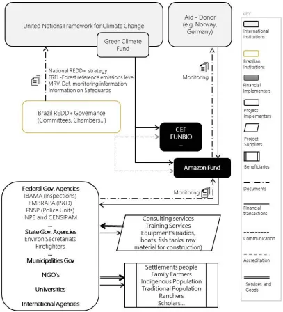 Figure 1. The Flows of Amazon Fund. 