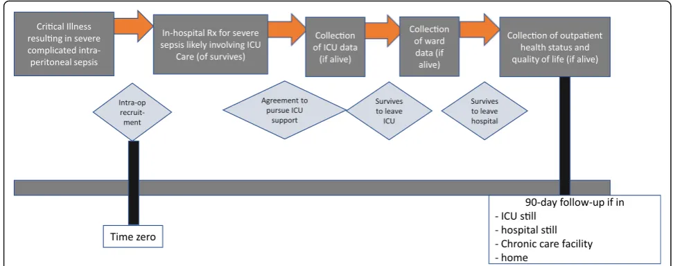 Fig. 2 Participant time line for COOL recruitment