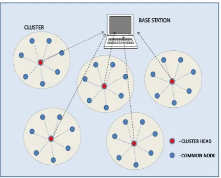 Fig. 1.Typical clustered network