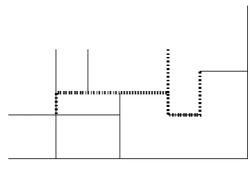 Figure 1:  A floorplan and its solution 