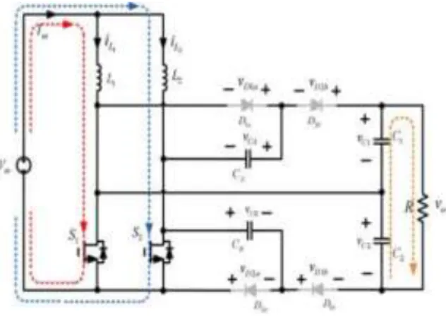 Fig. 2 Equivalent Circuit for Mode 1(t 0  ≤ t < t 1 ) 