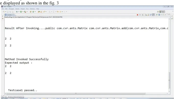 Fig 1: GUI showing Import File Feature  