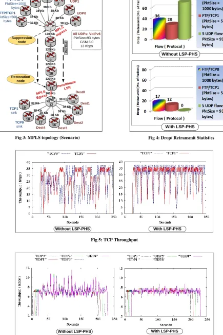 Fig 4: Drop/ Retransmit Statistics 
