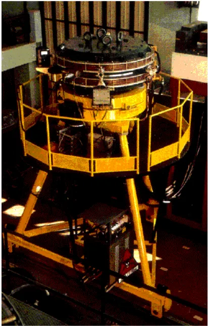 Figure 1.2: AdA: the ﬁrst electron-positron collider.