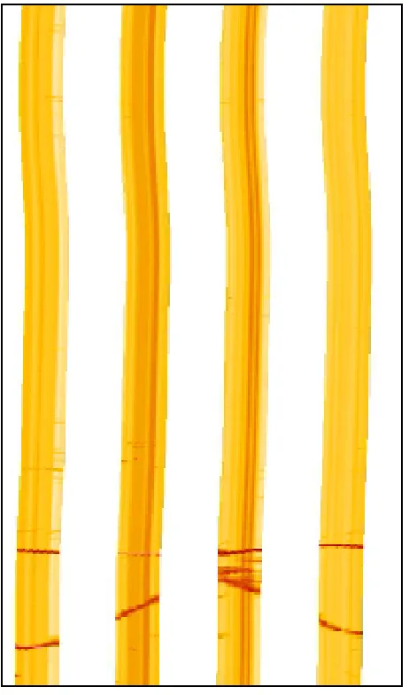 Figure 2.5: Resistivity log sample