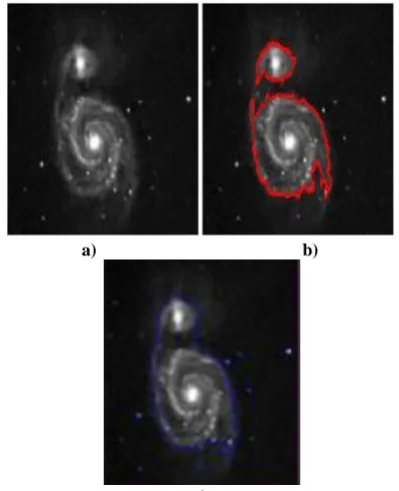 Fig 5: Experiment for a Coins image (a) Input Image. (b) a)                                              b) Objects detected based on proposed segmentation 