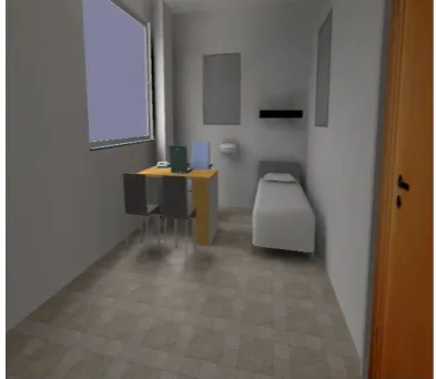 Fig 4: Day lighting in consultation room. 