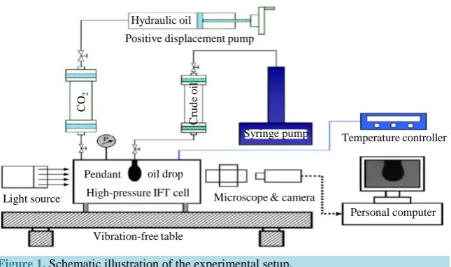 Figure 1. Schematic illustration of the experimental setup.                             