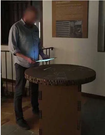 Fig. 7: Dynamic projection mapping onto deforming non- non-rigid surface using a high-speed projector by Gaku Narita,  Yoshihiro Watanabe, and Masatoshi Ishikaw from Ishikawa 