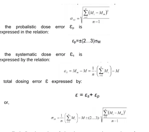 Fig. 2. The working cycle of a dosing system [21]  -  The  real  productivity  Q  is 