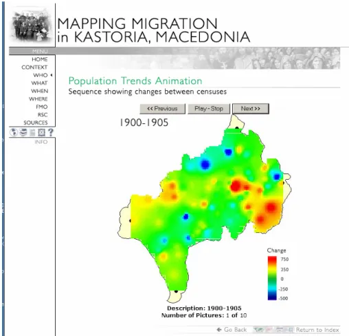 Figure 2. Mapping migration 