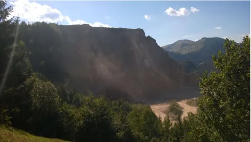Fig. 1 – Bicaz Gorge Quarry 