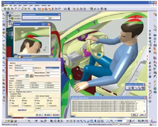 Figure 3.12: A head clearance analysis [102].