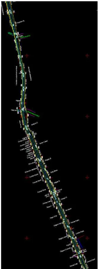 Fig. 3. Capture of a part of the plan