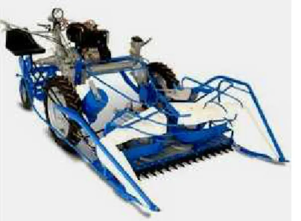 Fig. 9 - BCS 622 REAPER-BINDER motor mower [10]