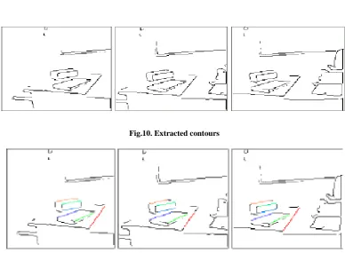 Fig.10. Extracted contours 