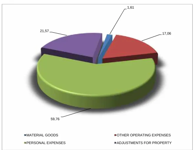 Fig. 2. Total expenditure structure (%)