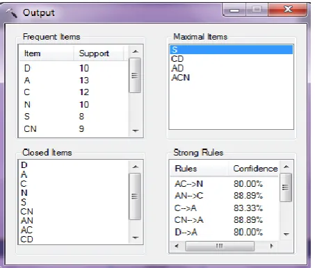 Fig 3: Snapshot 2-Output Form 