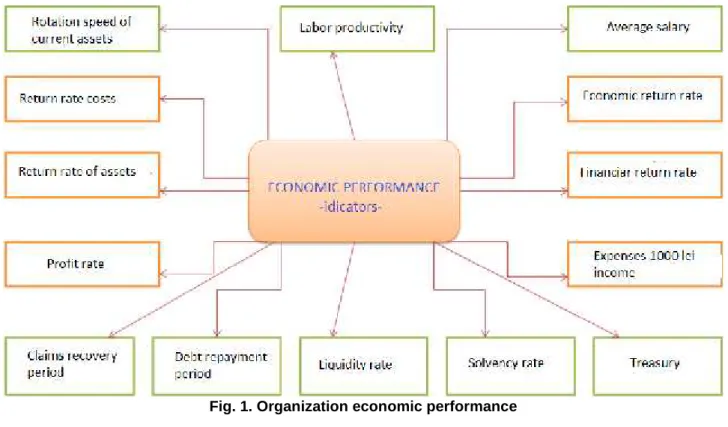 Fig. 1. Organization economic performance