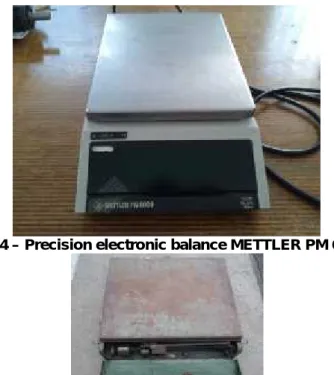 Fig. 4 – Precision electronic balance METTLER PM 6000