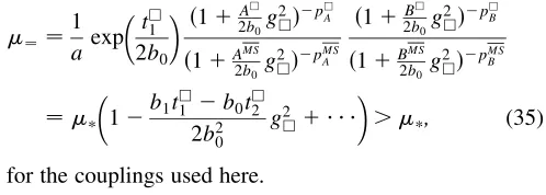 Fig. 3 we plot the results forWe now consider the continuum limit of our results. Inprovement gives a better answer, we shall concentrate onIIP