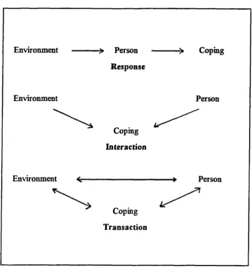 Figure 1.1 An illustration of the three models of coping