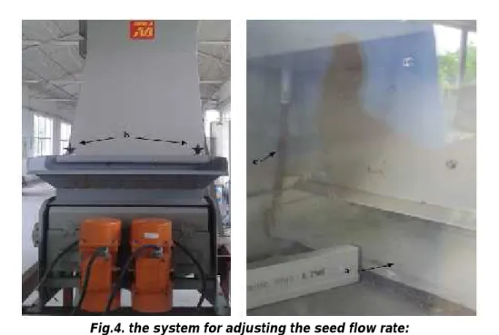 Table 2 Values for the calibrated flow rates
