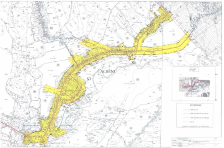 Figure 2. Topographical plan necessary for work approval and reception