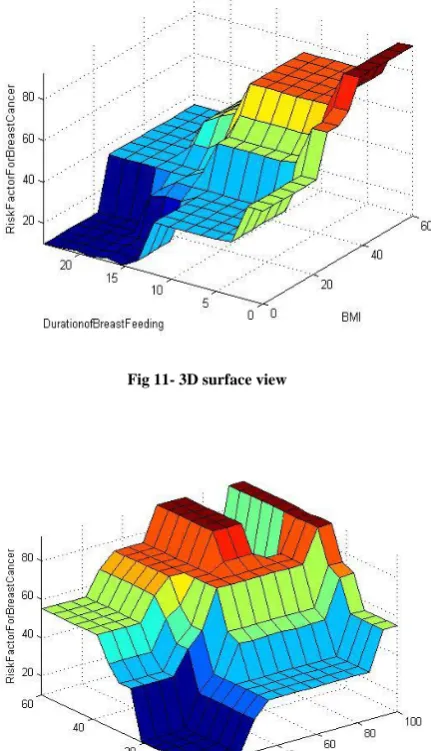 Fig 11- 3D surface view 