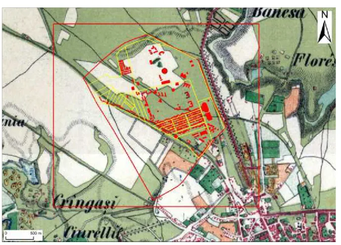 Figure 2. Maps and the southern study area