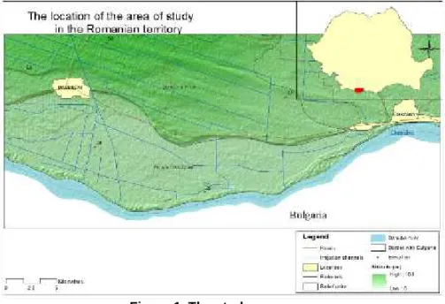 Figure 1. The study area map