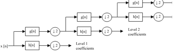 Figure 5. Level 3 wavelet decomposition.                                                                                 