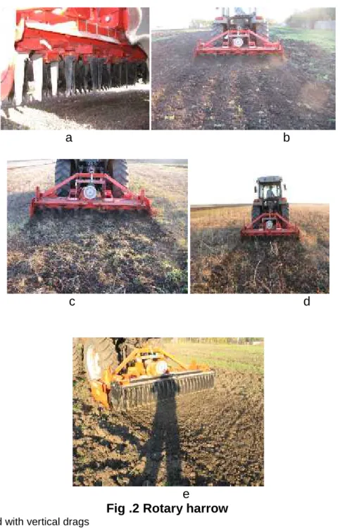 Fig .2 Rotary harrow