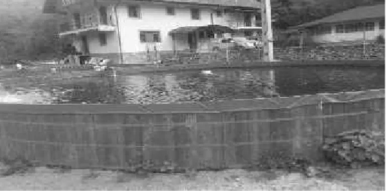 Figure 1 Circular wooden Pools