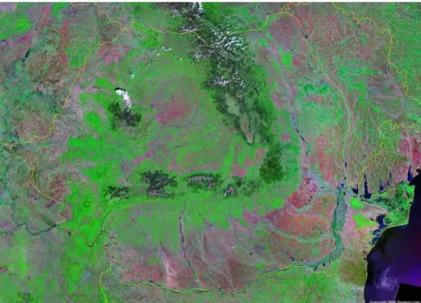 Figure 2 - Soil Map of Romania, seen from satellite [10]  MATERIAL AND METHOD 